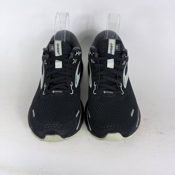 Brooks Ghost 14 GTX Athletic Running Sneakers Women's 7 Black Ebony Low Top - Picture 3 of 9